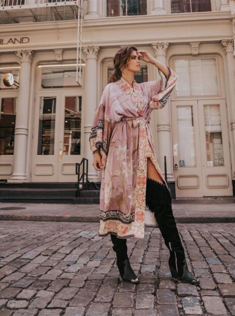 Pink Kimono