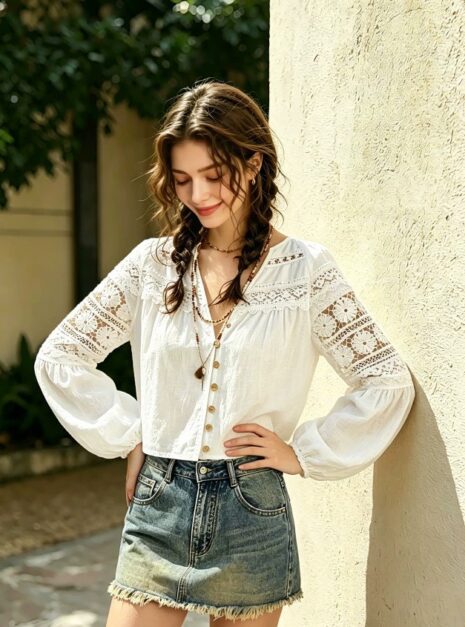 White Blouse A1 White Blouse A1