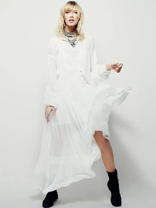 White Long Dress