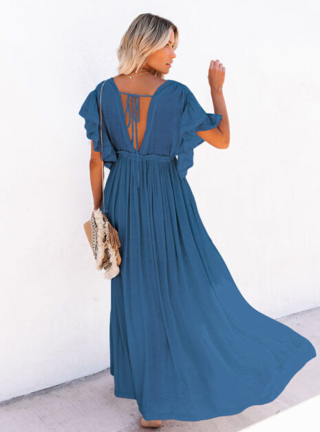 Boho Kleid Blau 2 Boho Kleid Blau 2