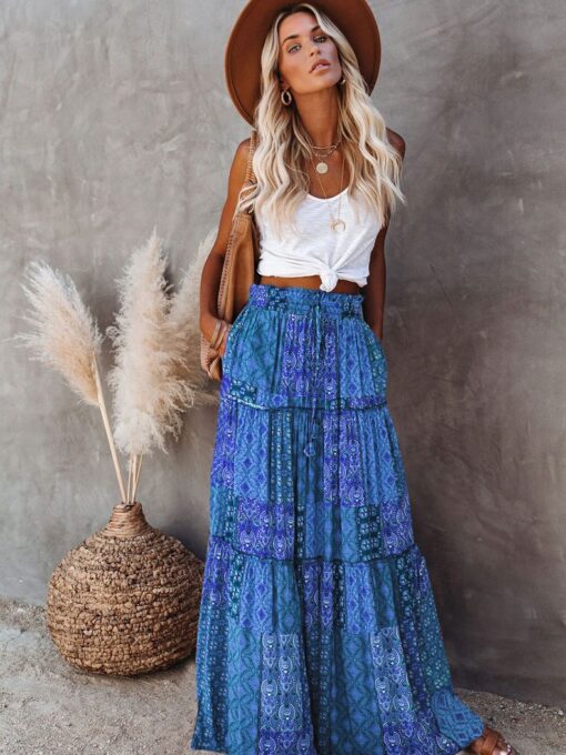 Maxifalda boho
