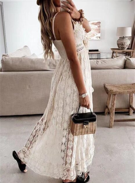 White Long Dress 02 White Long Dress