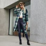 boho manteu long vert 1