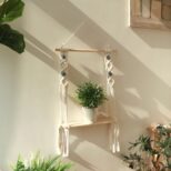 etagere murale macrame 1