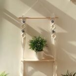 etagere murale macrame 2