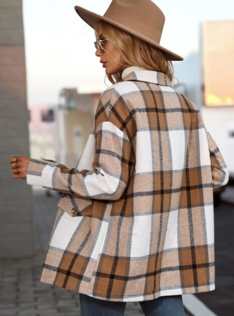 manteau a carreau marrons 2 manteau a carreau marrons 2