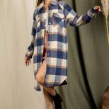 manteau carreau bleu 2