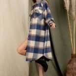 manteau carreau bleu 3
