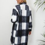 manteau carreau noir 5
