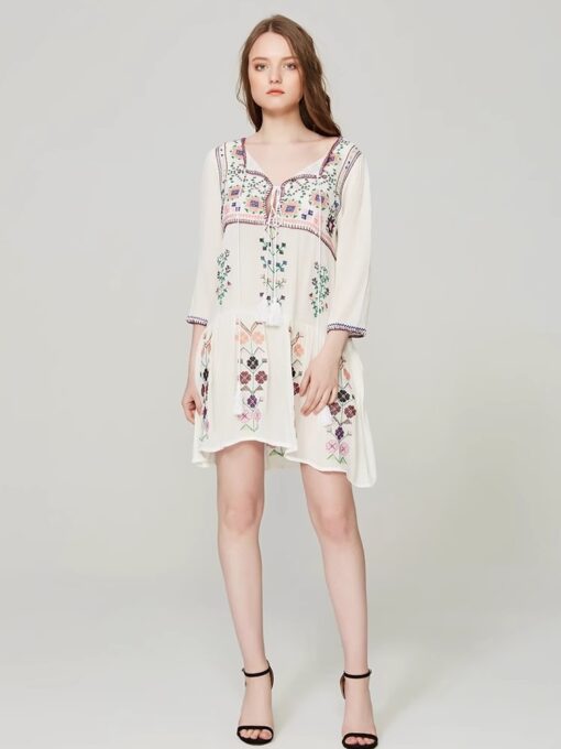 Vestido corto boho Milsine