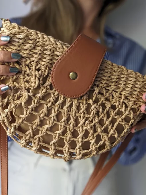 Bolso de paja Naïa