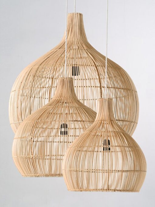 Suspensio, en ratán boho-chic.