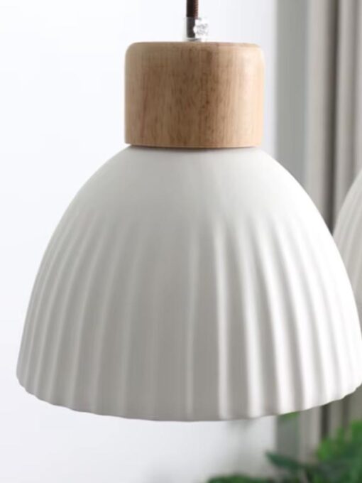 Lámpara colgante de cerámica D18 cm