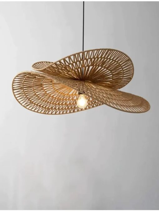 Lámpara colgante de ratán de diseño D60 cm