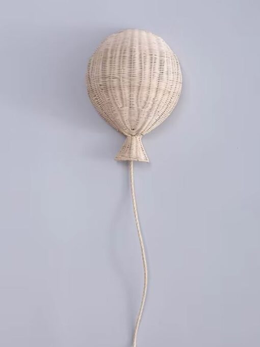 Globo de ratán (decoración de pared)