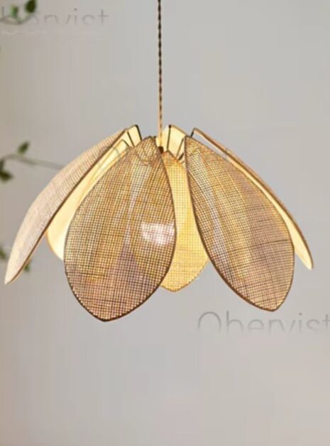 suspension rotin maille 2 suspension rotin maille 2